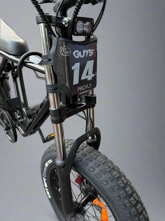 Fork wraps for ebikes